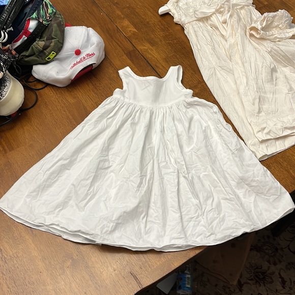 ONE SMALL CHILD Isabella 9mo Ivory christening/baptism silk gown with bonnet - Picture 8 of 14